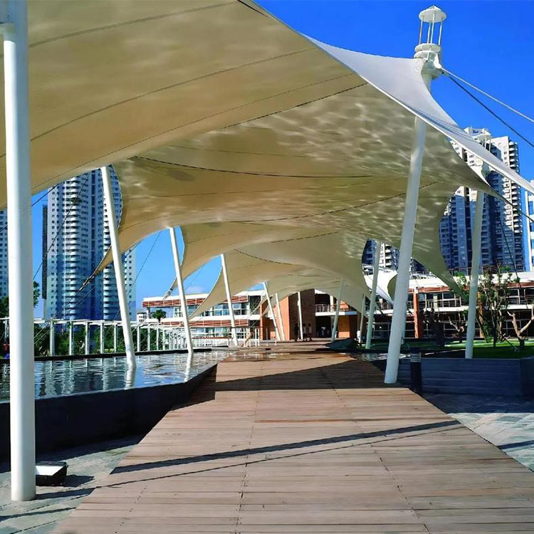 鸡东县膜结构景观棚